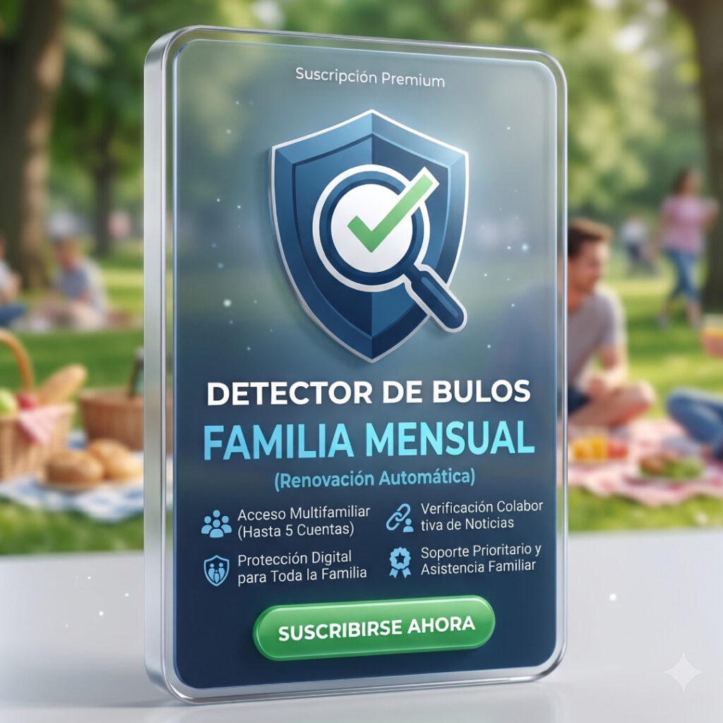 Detector de Bulos Familia — Mensual