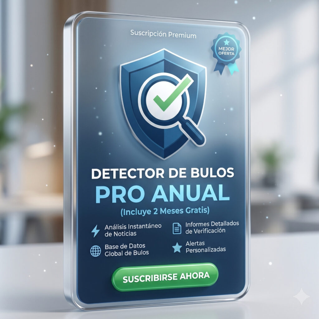 Detector de Bulos Pro — Anual